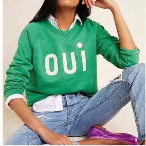 Clare V. Oui Sweatshirt Size Small
